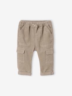 Babymode-Hosen & Jeans-Baby Cordhose mit Cargotaschen