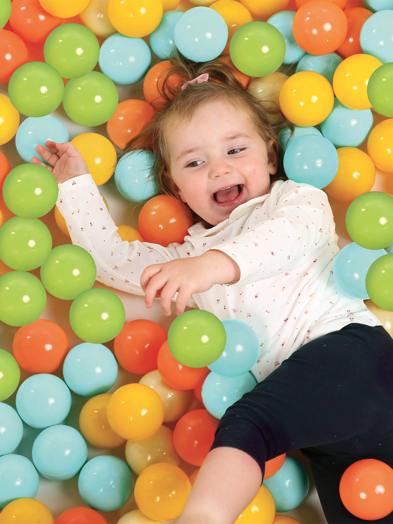 60 kleine Baby Spielbälle LUDI