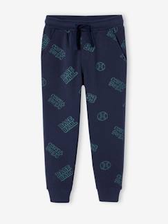 Jungen Joggpants mit Baseballprint und Dehnbund, Bundweite verstellbar  [numero-image]