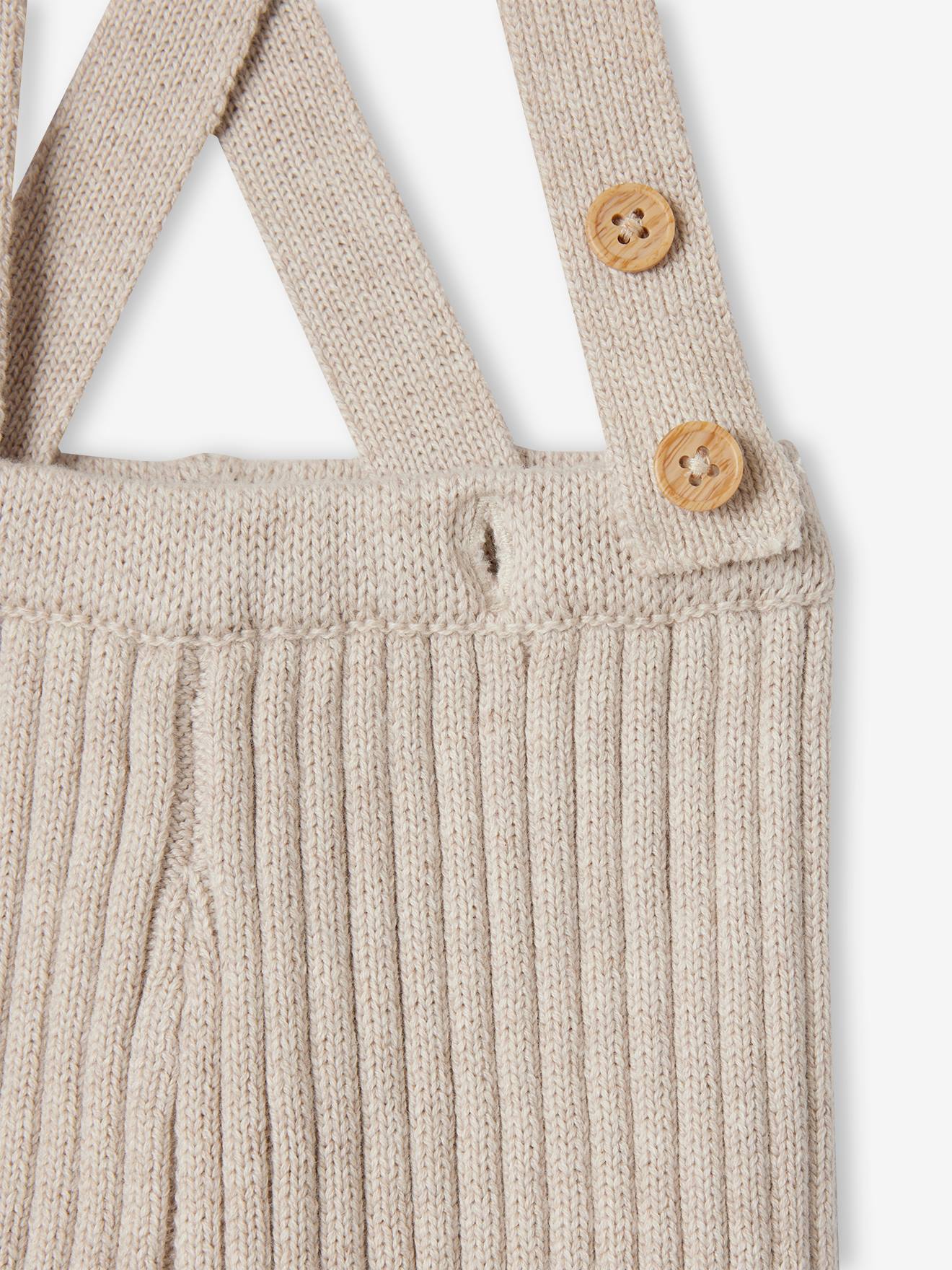 Thumbnail - Baby Strickleggings mit Trägern