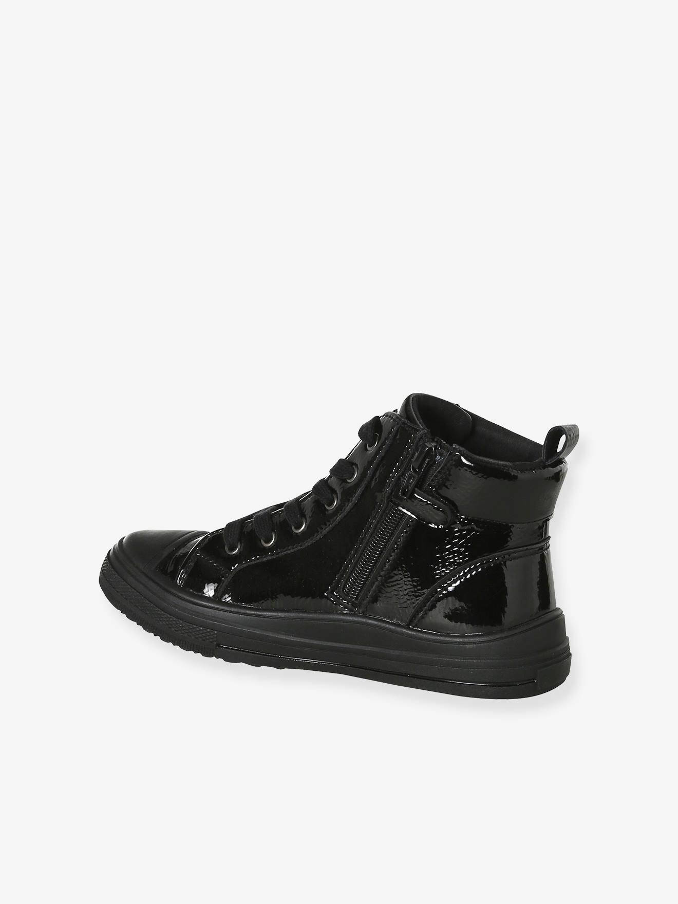Thumbnail - Mädchen High-Sneakers in Lack-Optik