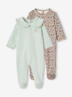 Babymode-Strampler & Schlafanzüge-2er-Pack Baby Strampler aus Sweatware