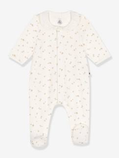 Babymode-Baby Strampler mit Blumen PETIT BATEAU