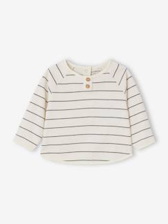 Babymode-Shirts & Rollkragenpullover-Shirts-Bio-Kollektion: Baby Shirt mit Streifenmuster