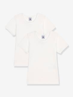 2er-Pack gerippte Kinder T-Shirts PETIT BATEAU  [numero-image]