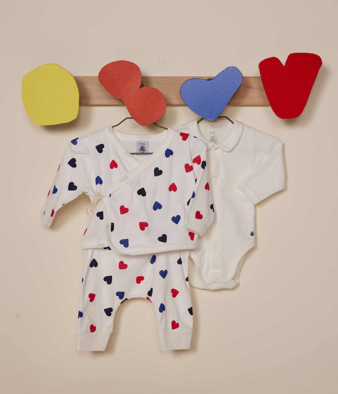 Thumbnail - 3-teiliges Baby-Set PETIT BATEAU