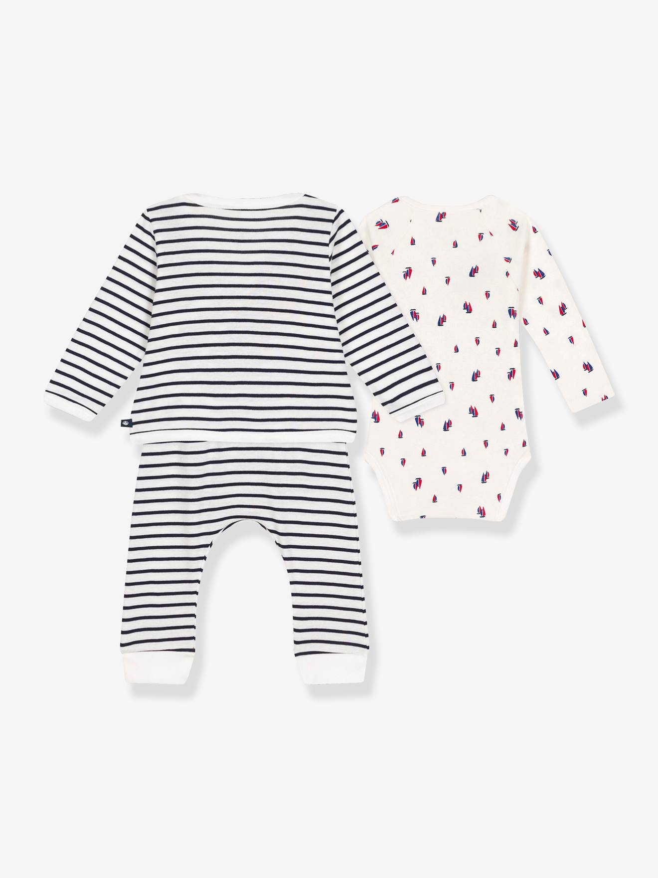 Thumbnail - 3-teiliges Baby-Set PETIT BATEAU