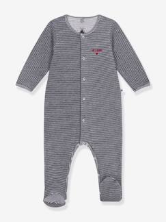 Babymode-Strampler & Schlafanzüge-Baby Strampler mit Streifen PETIT BATEAU