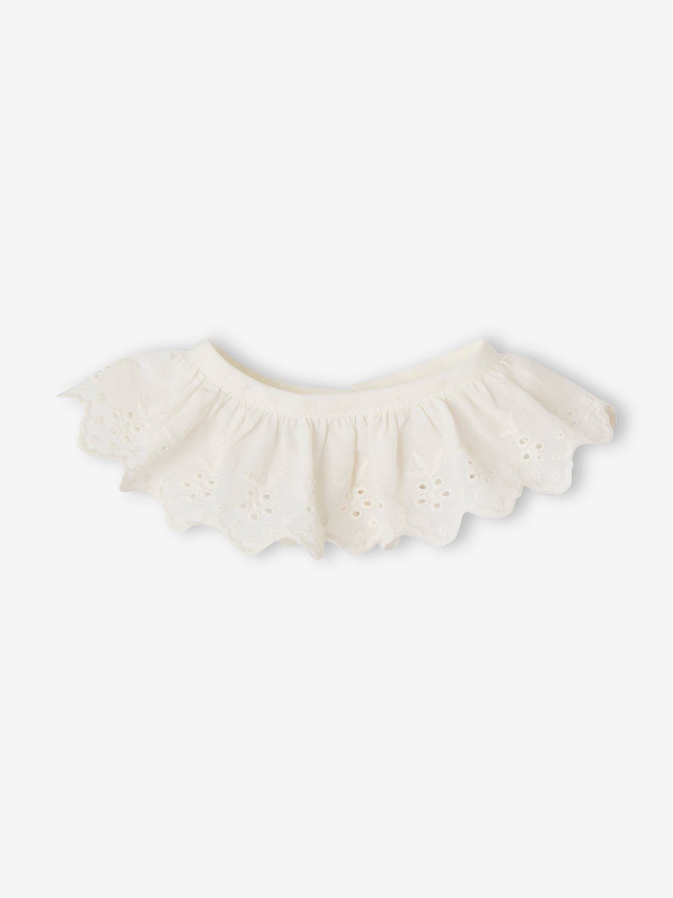 Thumbnail - Gesmoktes Baby Kleid aus Cord mit abnehmbarem Kragen