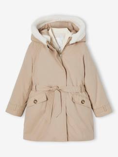 Maedchenkleidung-Mädchen 3-in-1-Parka mit Recycling-Polyester