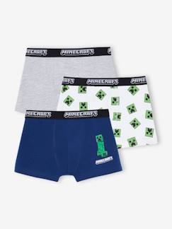 Jungenkleidung-3er-Pack Jungen Boxershorts MINECRAFT Oeko-Tex