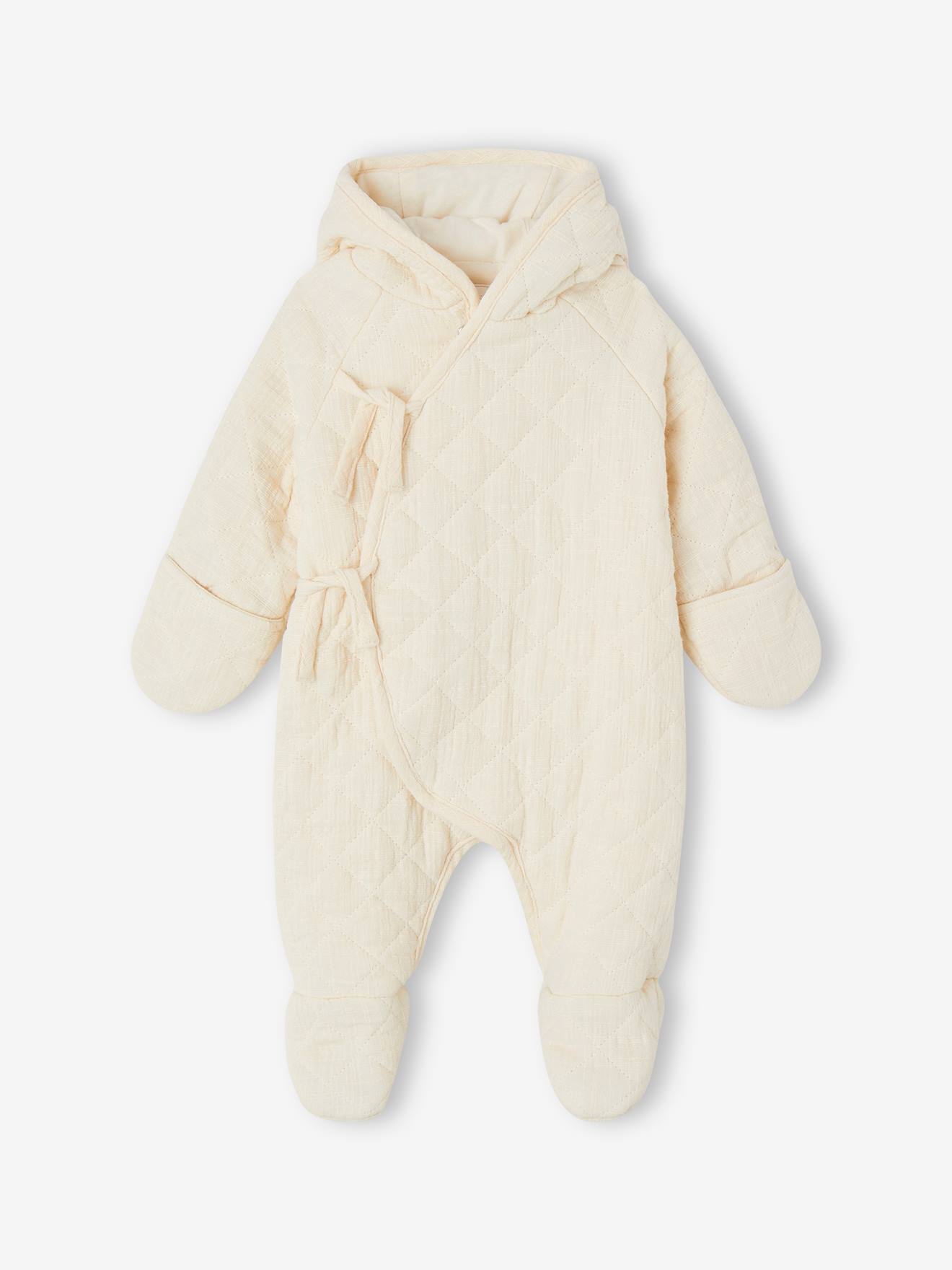 Baby Overall aus Musselin mit Recycling-Polyester