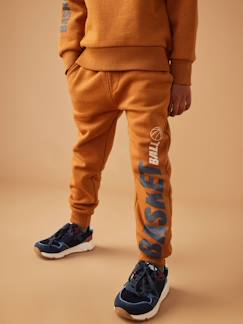 Jungenkleidung-Jungen Joggpants mit XL-Schrift und Recycling-Polyester, Oeko-Tex