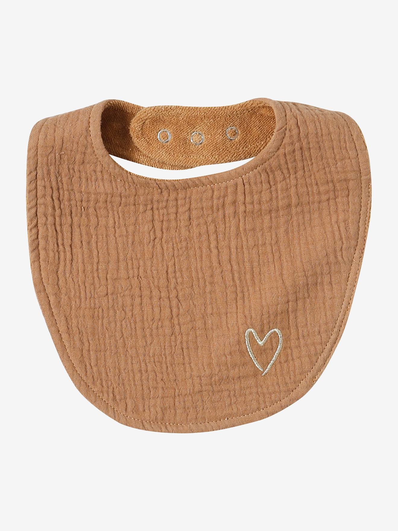 Thumbnail - 3er-Pack Baby Lätzchen für Neugeborene aus Musselin