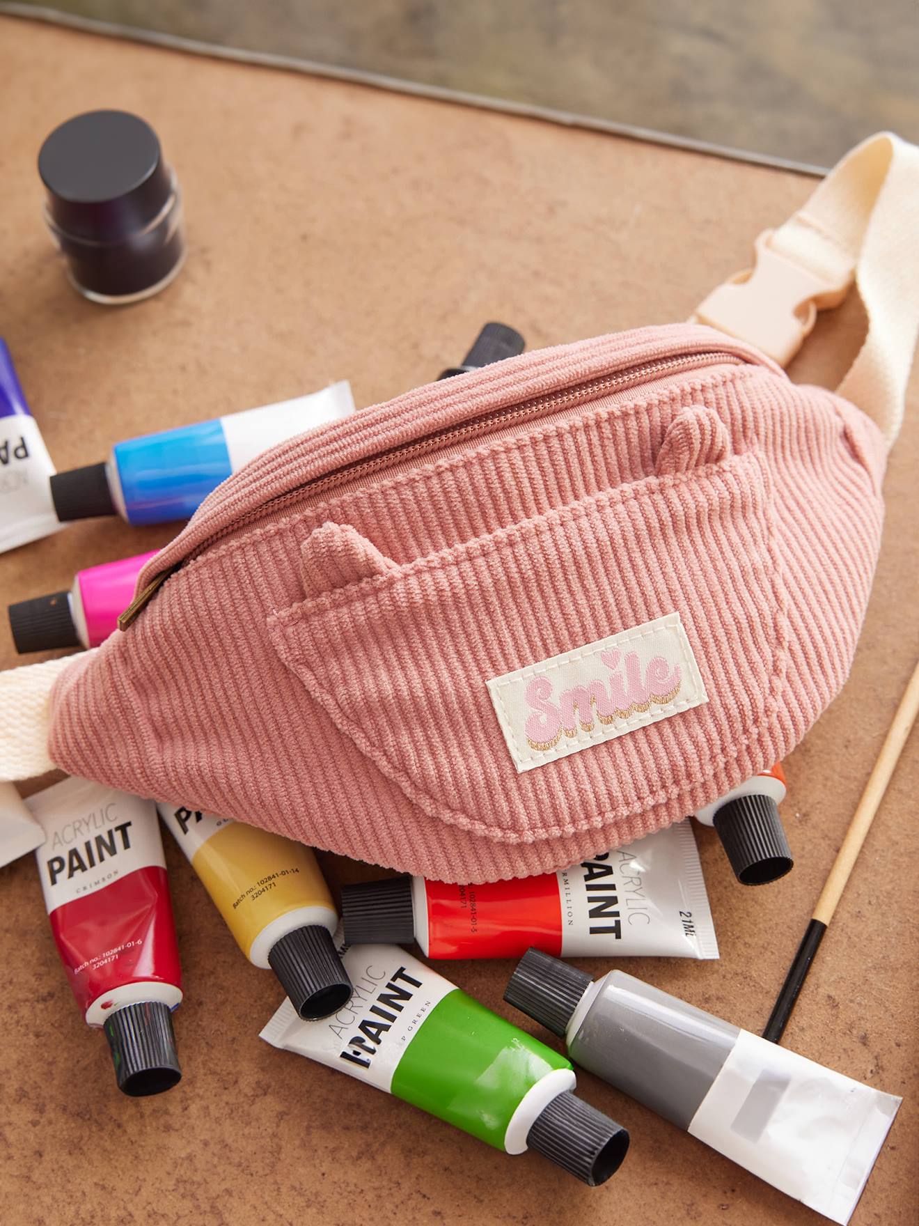 Mädchen Bauchtasche mit Katzenohren