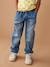 Weite Jungen Jeans mit Dehnbund Oeko-Tex bleached+blue stone+dunkelblau 8