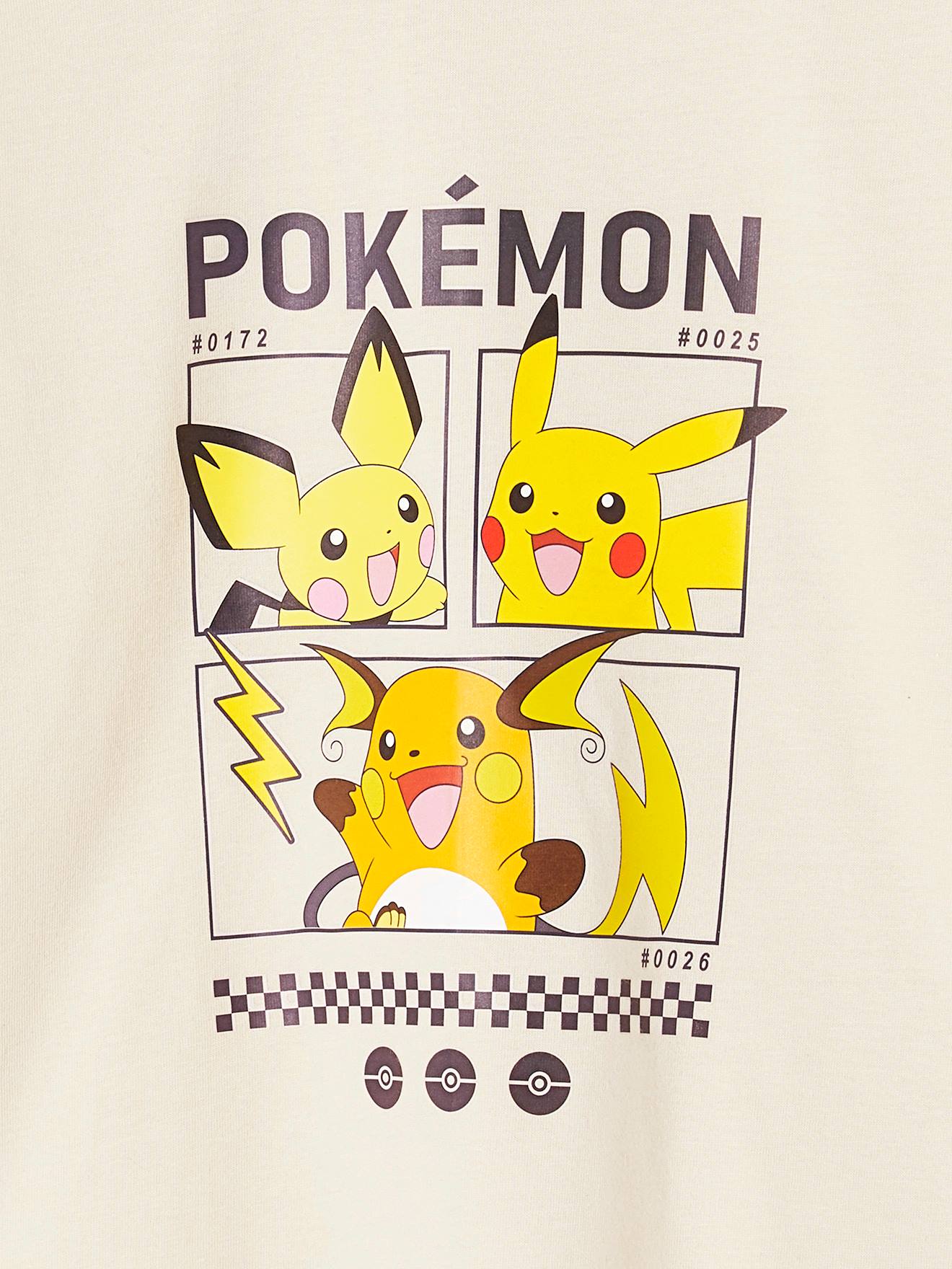 Thumbnail - Kinder Shirt POKEMON mit großem Print sandfarben
