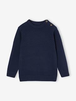Jungenkleidung-Pullover, Strickjacken, Sweatshirts-Jungen Strickpullover