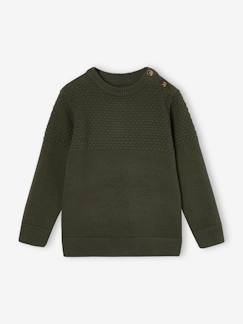 Jungenkleidung-Pullover, Strickjacken, Sweatshirts-Jungen Strickpullover
