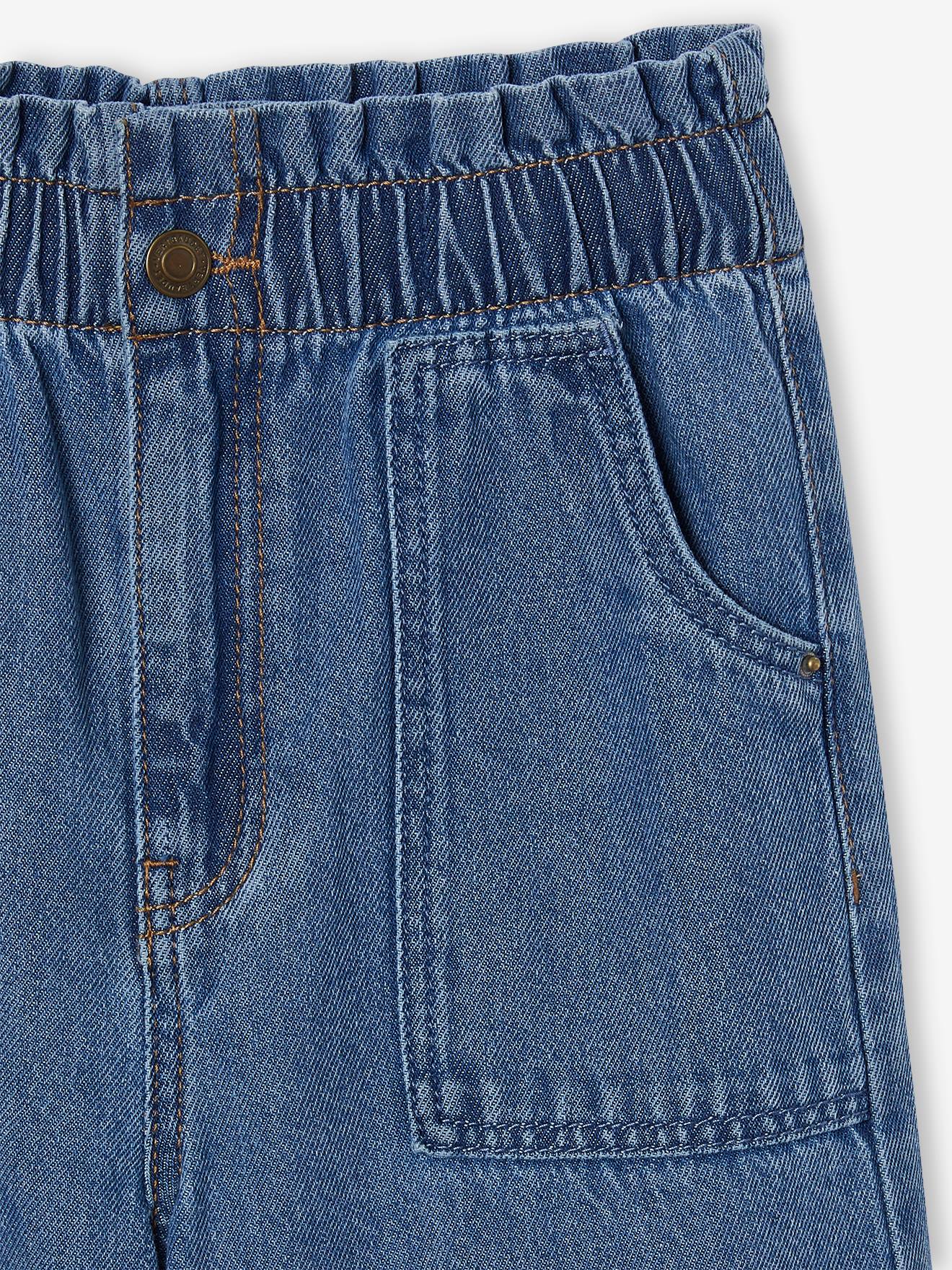 Thumbnail - Weite Mädchen Jeans im Worker-Style mittel