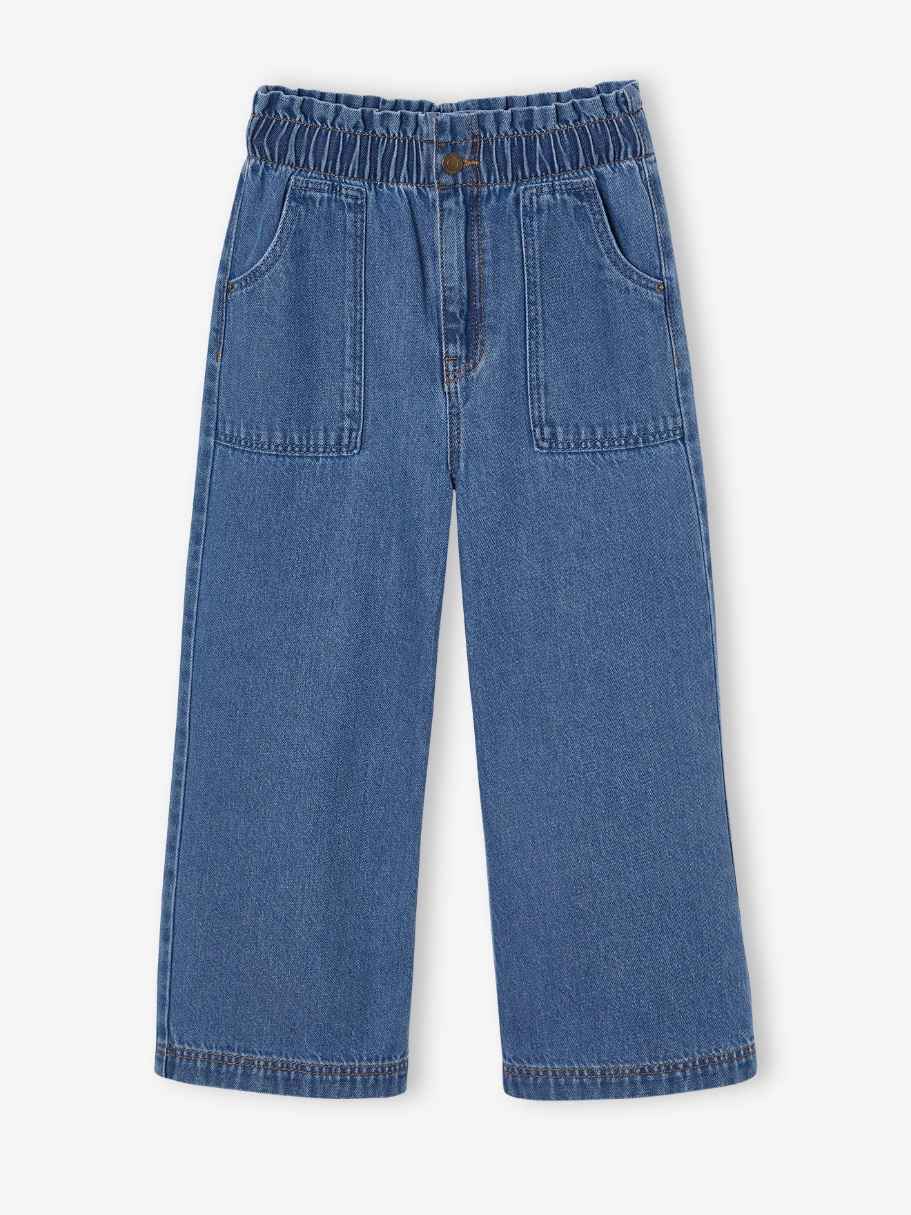 Thumbnail - Weite Mädchen Jeans im Worker-Style mittel