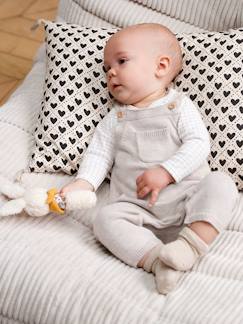 Babymode-Jumpsuits & Latzhosen-Baby Latzhose aus Strick Oeko-Tex