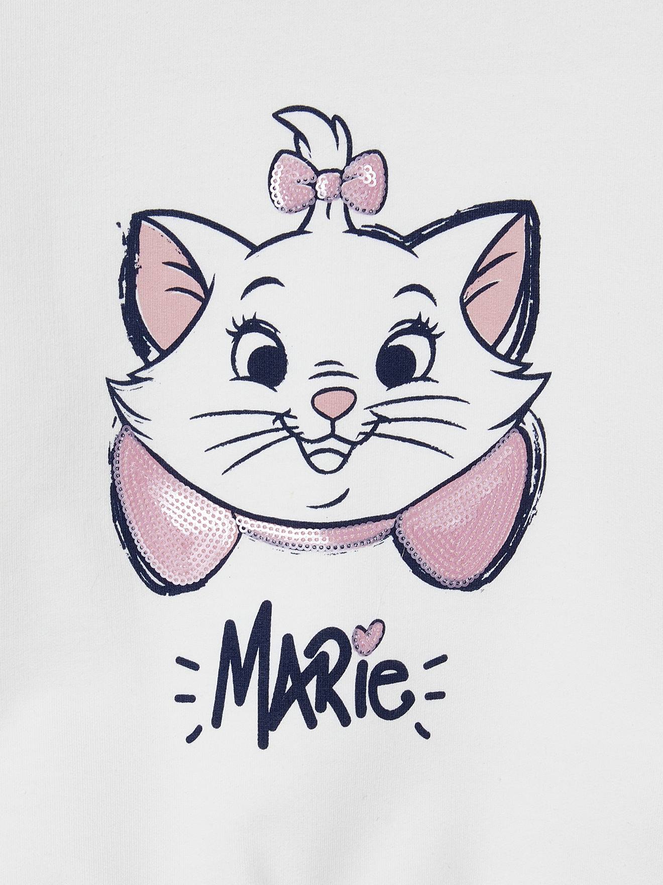 Thumbnail - Kinder Sweatshirt mit Pailletten Disney ARISTOCATS MARIE