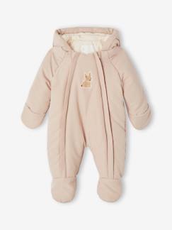 Babymode-Mäntel, Jacken, Overalls & Ausfahrsäcke-Baby Winter-Overall mit Fleecefutter, Wattierung Recycling-Polyester