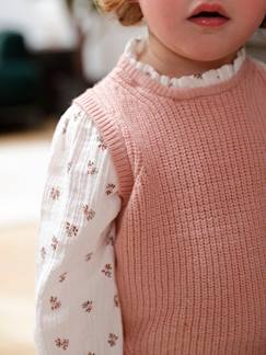 Babymode-Pullover, Strickjacken & Sweatshirts-Baby Pullover mit 2-in-1-Effekt