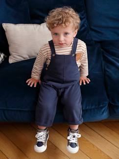 Babymode-Jungen Baby Latzhose aus Sweatware Oeko-Tex