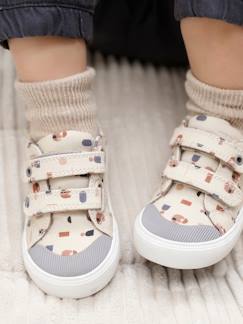 Kinderschuhe-Babyschuhe-Babyschuhe Jungen-Sneakers-Baby Stoffsneakers mit Klettriemchen