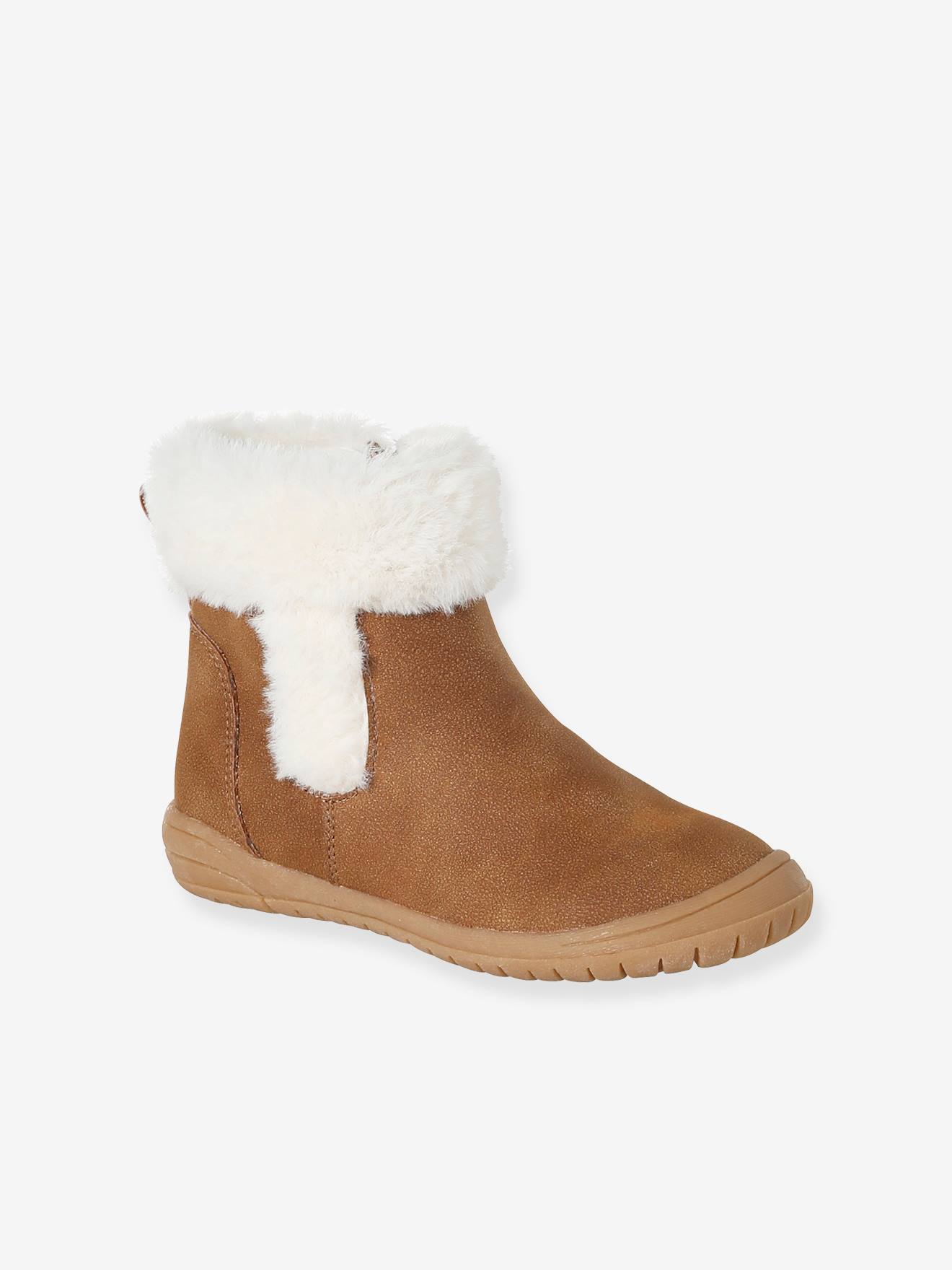 Mädchen Boots mit Webpelzfutter