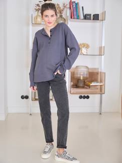 Umstandsmode-Pullover & Strickjacken-Pullover für Schwangerschaft und Stillzeit mit Knopfleiste