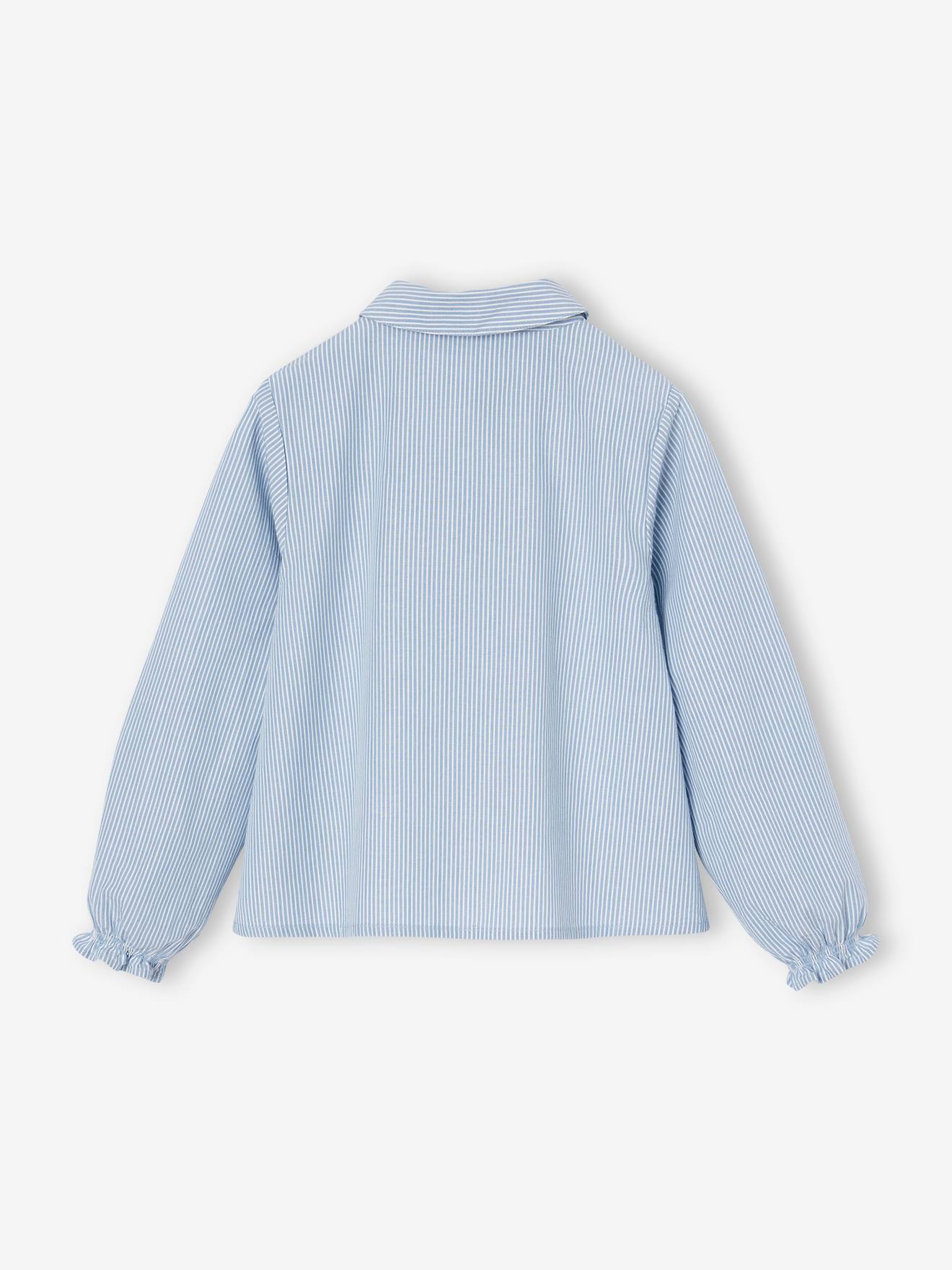 Thumbnail - Weit geschnittene Mädchen Bluse aus Baumwollstoff