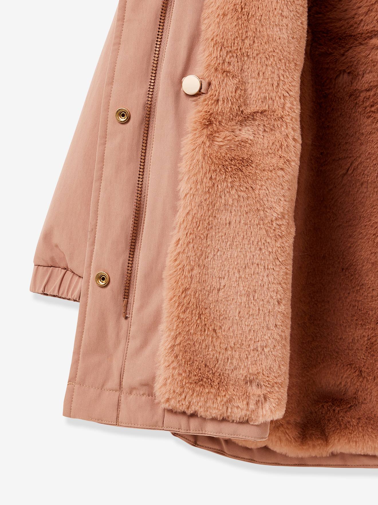 Thumbnail - Mädchen Jacke mit Webpelz-Futter CYRILLUS