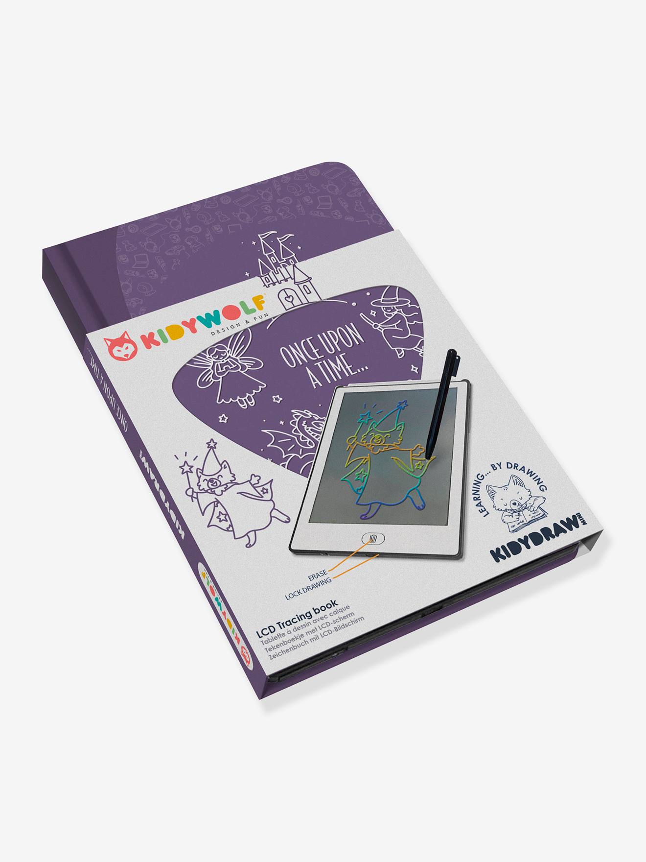 Digitales Kinder Malbuch Kidydraw Mini KIDYWOLF