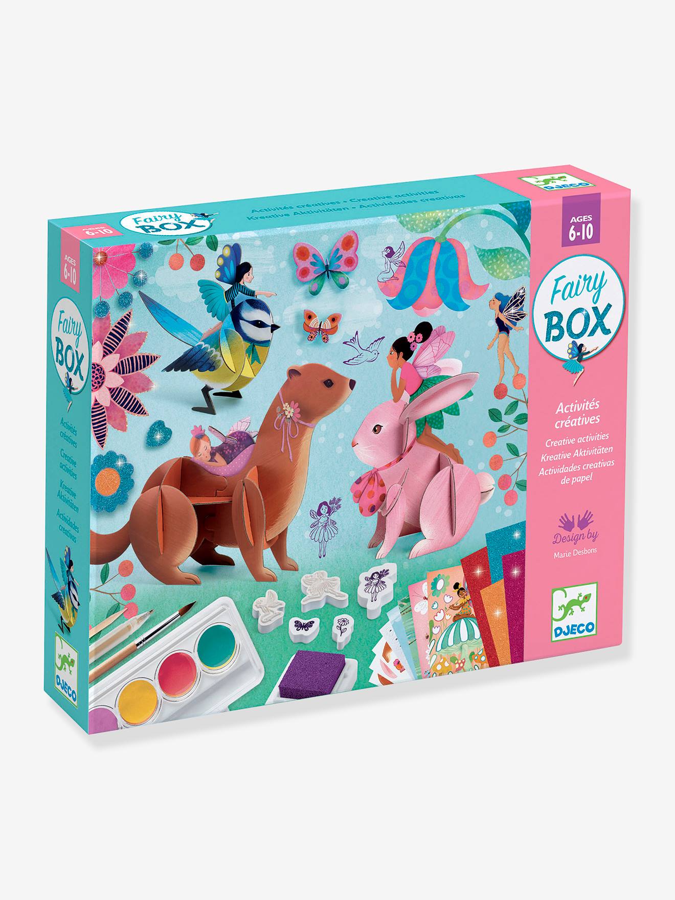 Kinder Kreativ-Set FAIRY BOX DJECO