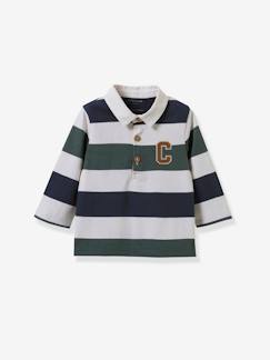 Babymode-Baby Rugby-Shirt CYRILLUS, Bio-Baumwolle