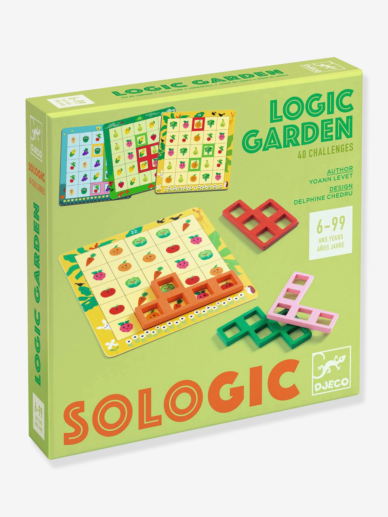 Kinder Logikspiel LOGIC GARDEN DJECO