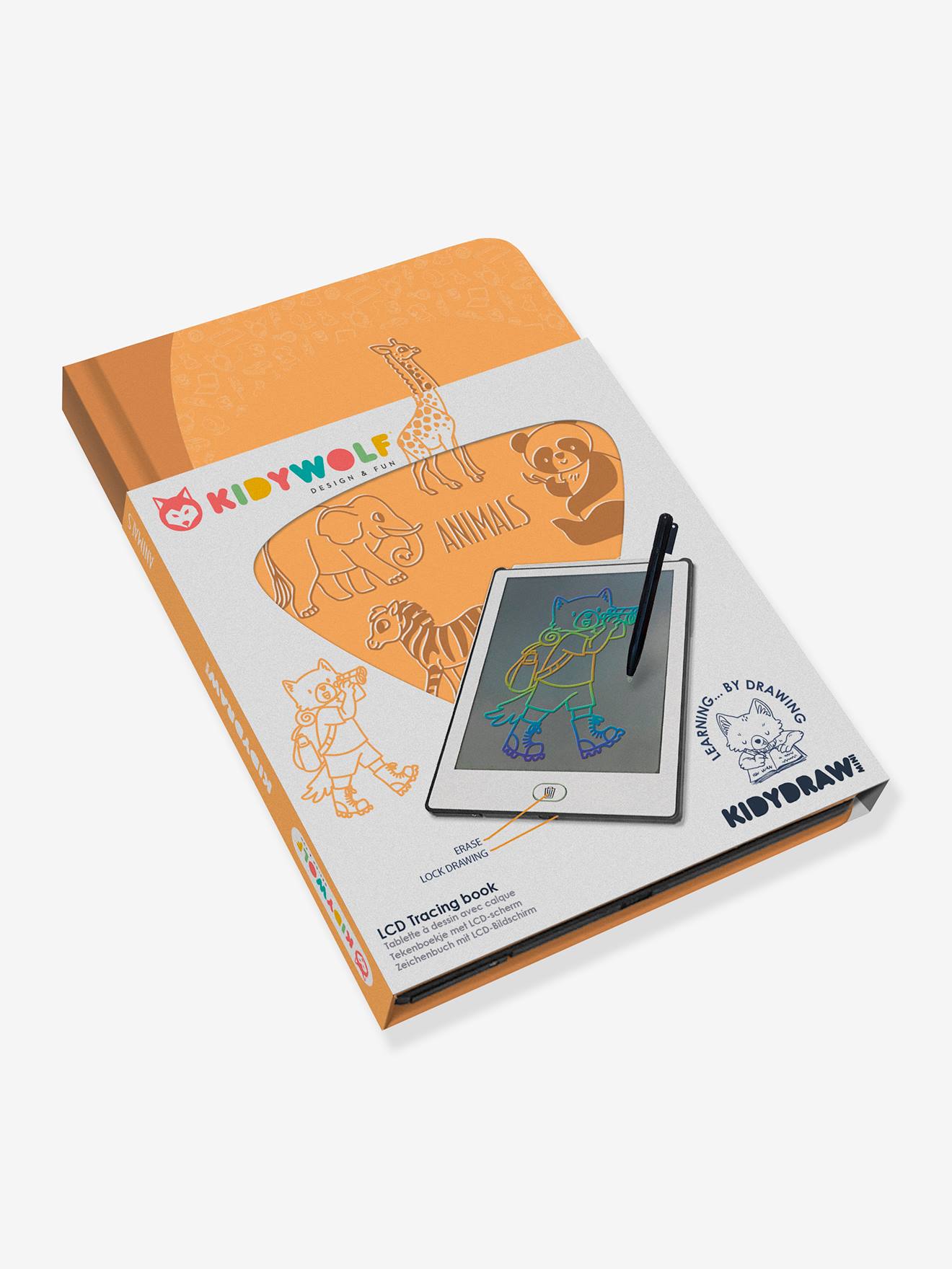 Digitales Kinder Malbuch Kidydraw Mini KIDYWOLF