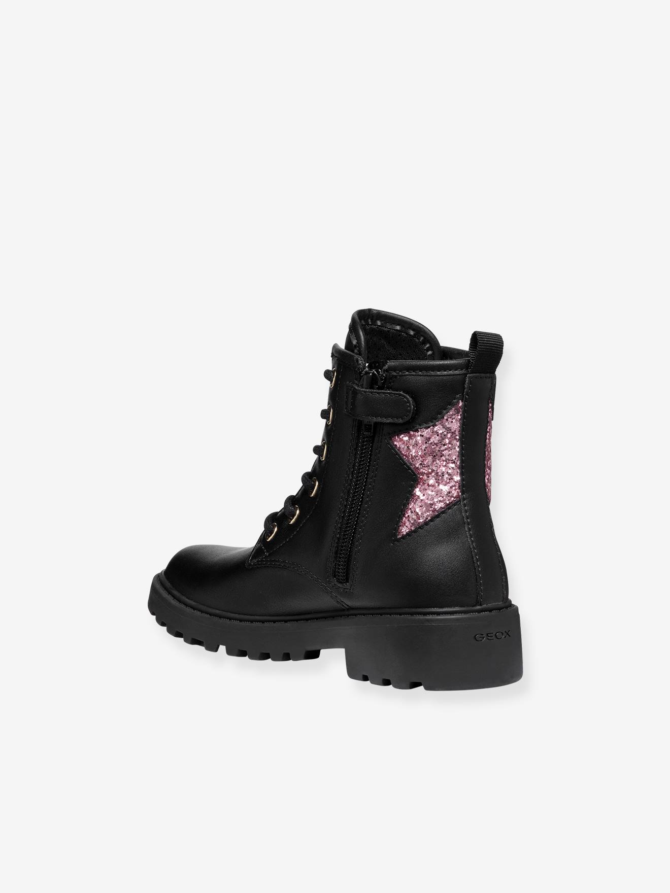 Thumbnail - Warme Mädchen Schnürboots J Casey GEOX
