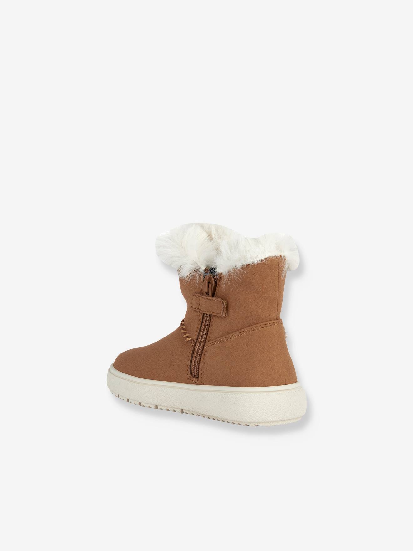 Thumbnail - Gefütterte Mädchen Boots J Theleven Girl GEOX camel