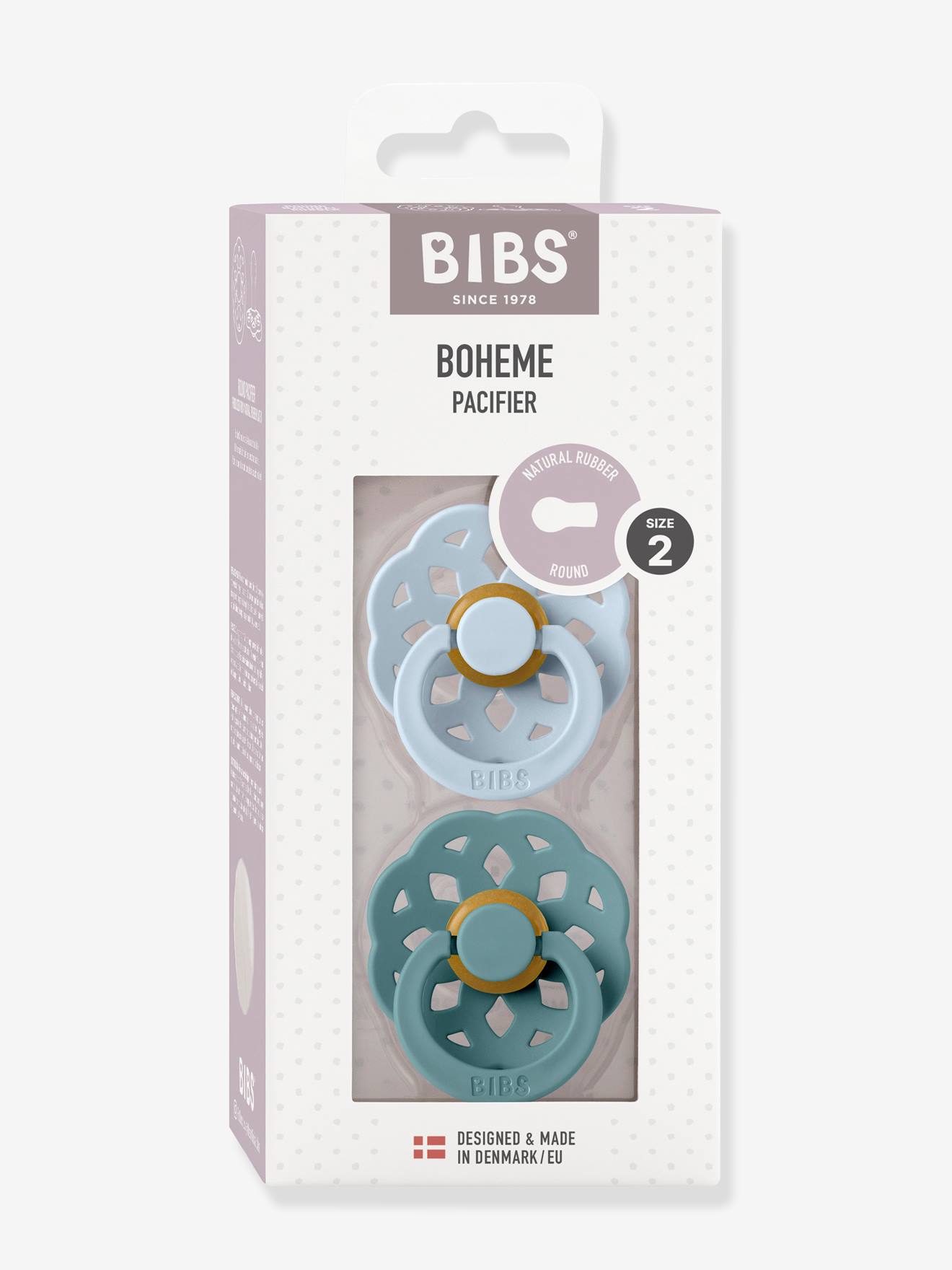 Thumbnail - 2er-Pack Beruhigungssauger BOHÈME BIBS