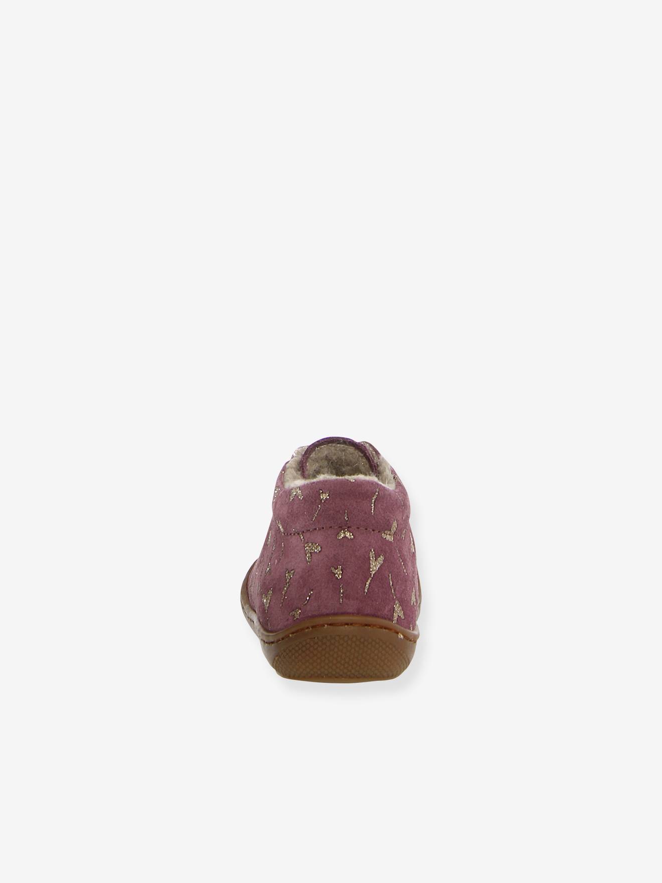 Thumbnail - Baby Lauflernschuhe aus Veloursleder NATURINO