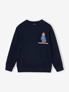 Jungenkleidung-Pullover, Strickjacken, Sweatshirts-Sweatshirt mit Bärenmotiv PADDINGTON