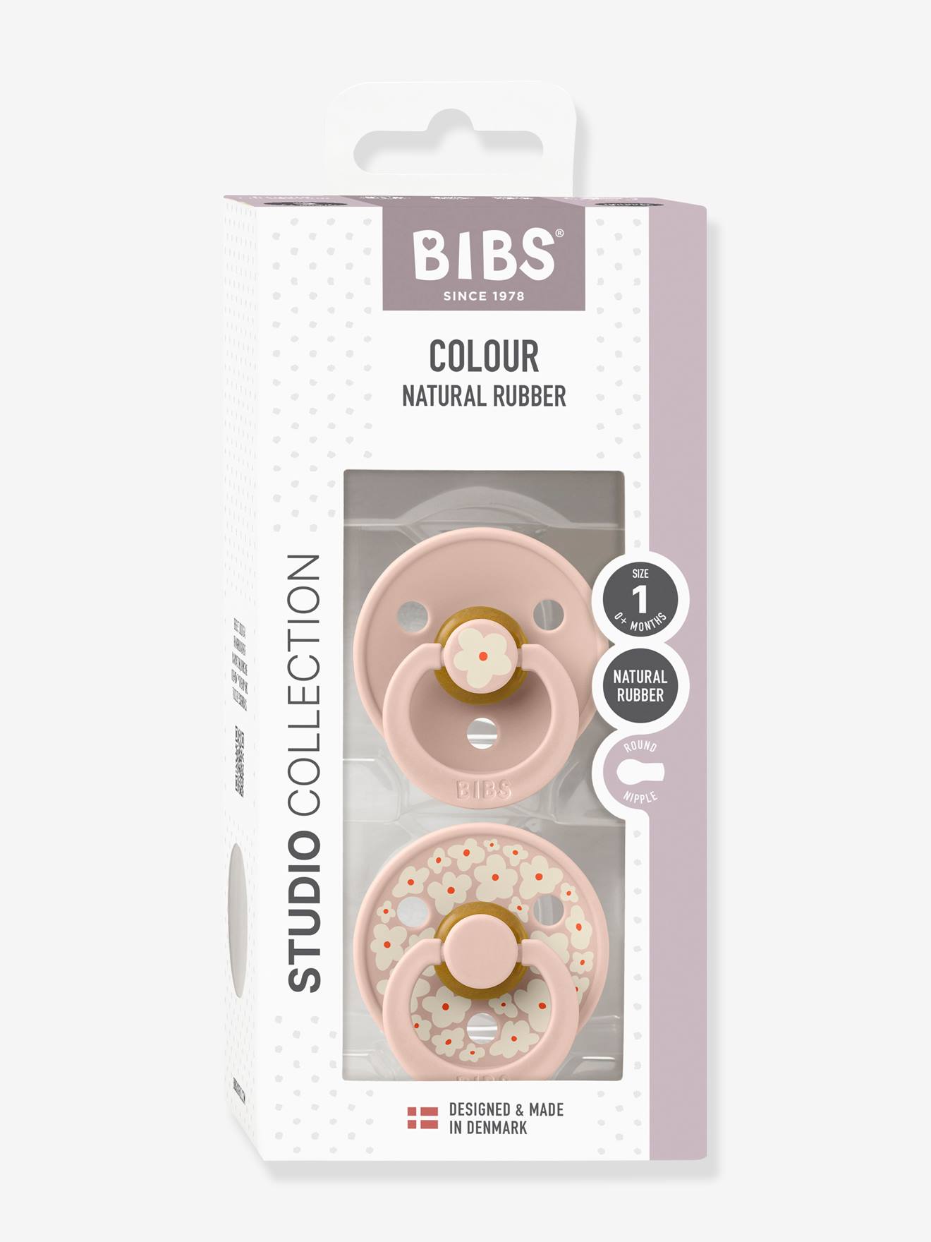 Thumbnail - 2er-Pack Schnuller STUDIO Colour Blumen