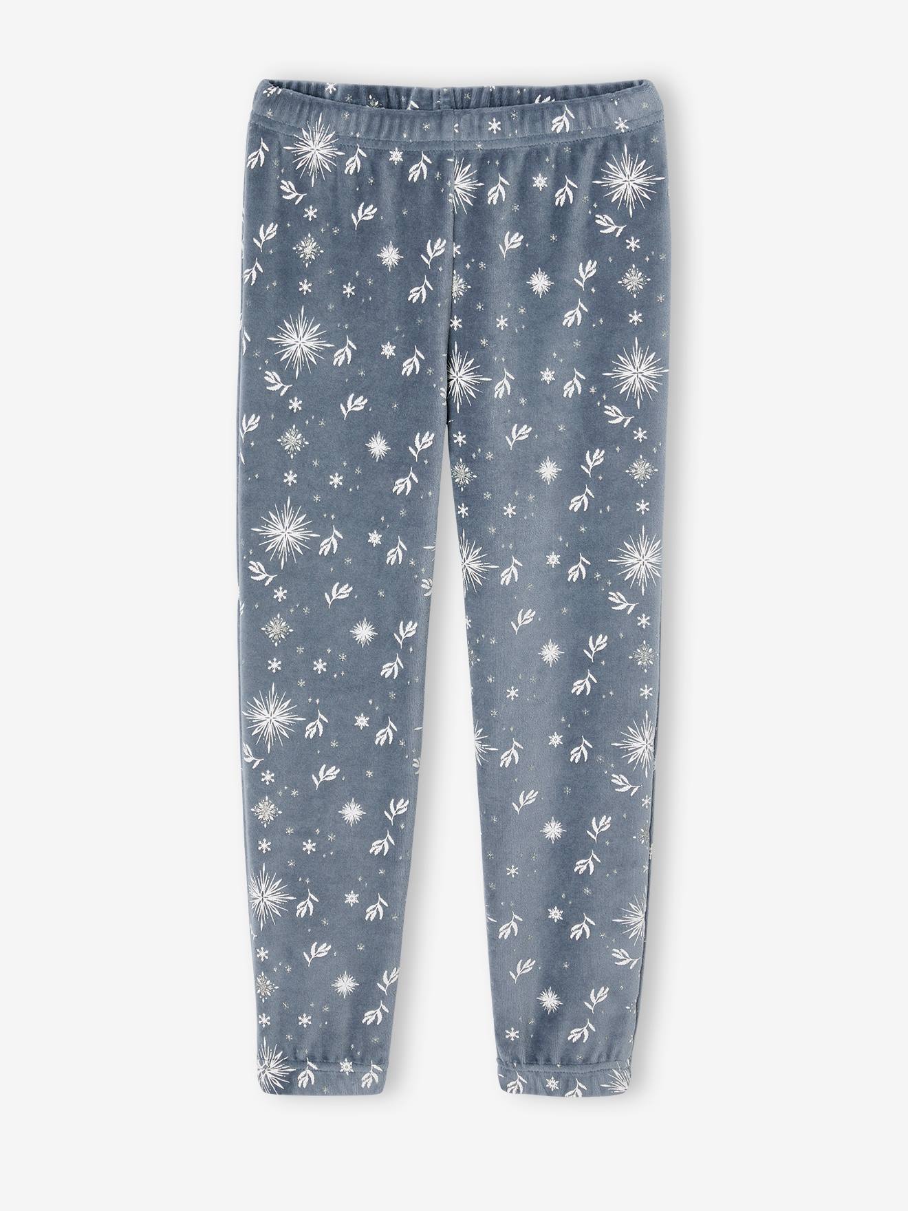 Thumbnail - Mädchen Samt-Schlafanzug Disney DIE EISKÖNIGIN