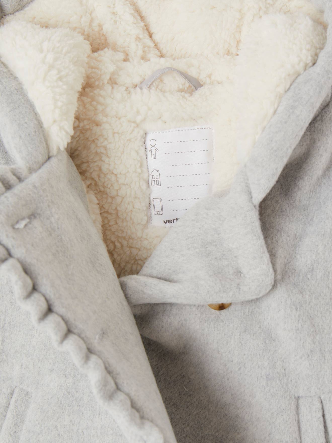 Thumbnail - Baby Mantel in Wolloptik mit Recycling-Polyester