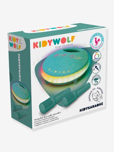 Kinder Karaoke-Maschine Kidy karaoke KIDYWOLF grün 2