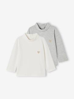 Babymode-Shirts & Rollkragenpullover-2er-Pack Baby Rollkragenshirts Basics Oeko-Tex